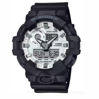 G-Shock GA-700WD-1A Analog-Digital Black Resin Band Men Watch
